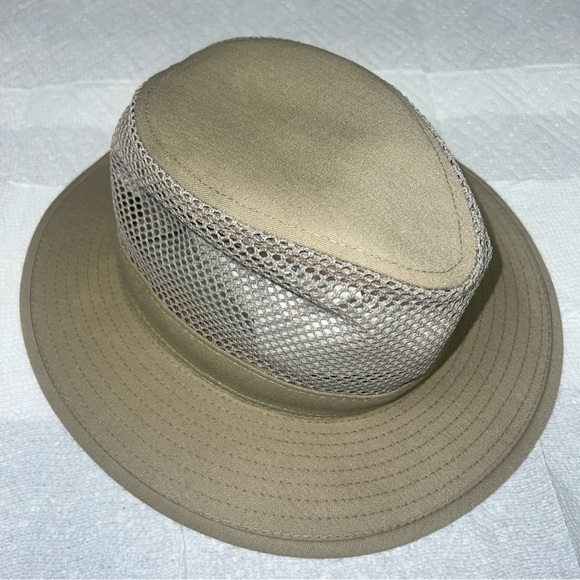Panama Jack Original Safari Hat Size L Canvas Tan Beige - Picture 2 of 8
